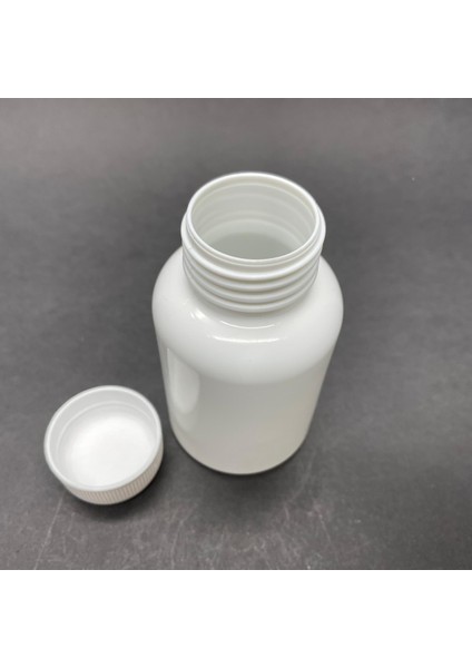 150 cc Tablet Kutusu - Contalı Kapaklı- 150ML Kapsül Kutusu x 10 Adet