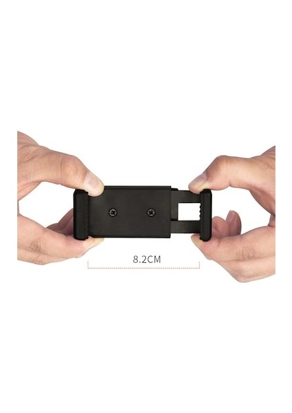 Çift Girişli Telefon Tutuculu Tripod Slr Kamera Için