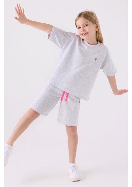 Kız Çocuk Karmelanj Bermuda Takım modelleri