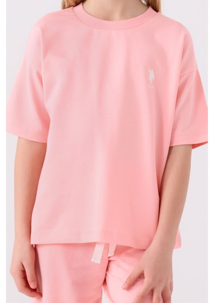 Kız Çocuk Somon Bermuda Takım fırsatları