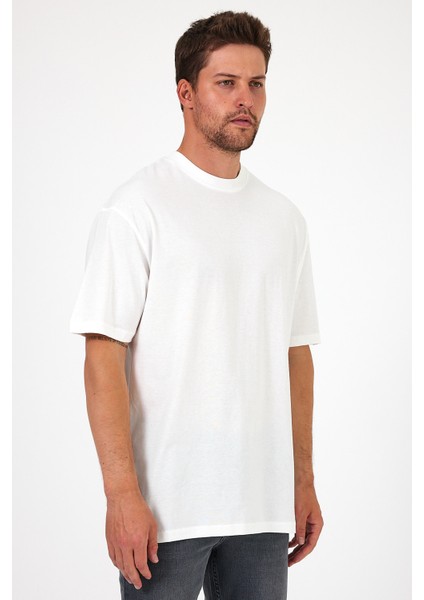 Erkek Bisiklet Yaka Aslan Baskılı T-Shirt 7025 fiyatları
