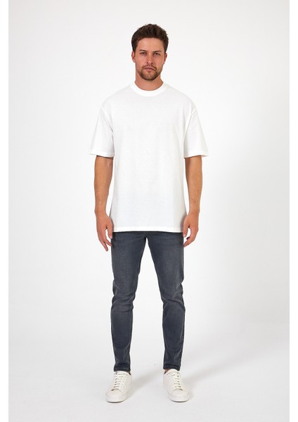 Erkek Bisiklet Yaka Aslan Baskılı T-Shirt 7025 indirimleri
