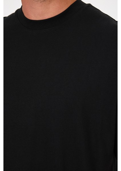 Erkek Bisiklet Yaka Aslan Baskılı T-Shirt 7025 modelleri