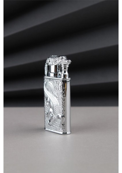 Gümüş Timsah Işlemeli Kabartmalı Timsah Çakmak 24CSM927MR002 fiyatları