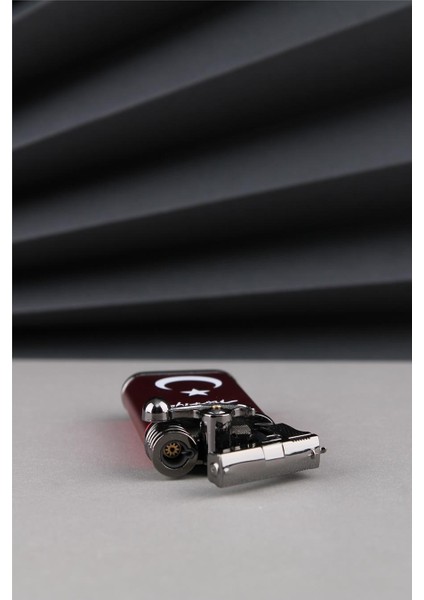 Kırmızı Tabanca Özel Tasarım Türkiye Yazılı ve Türk Bayrağı Çakmak 24CSM936MR001 indirimleri