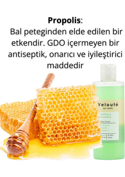 Veloute de Paris Yatıştırıcı & Besleyici Yüz Toniği 250 ml