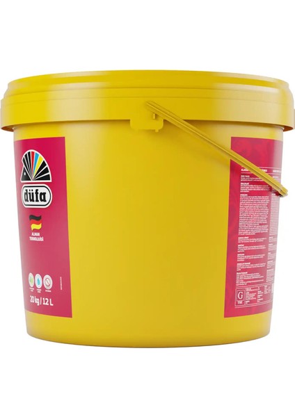 Klasik Düfaplast Silikonlu İç Cephe Duvar Boyası 7550 Ferah Gri 12 l modelleri