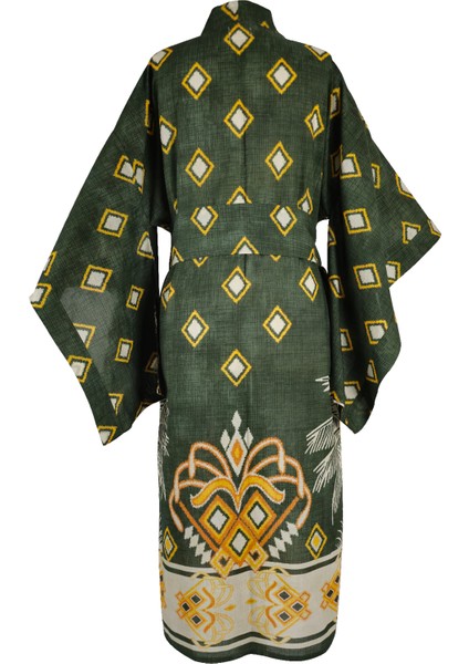 Antique Palm Kimono