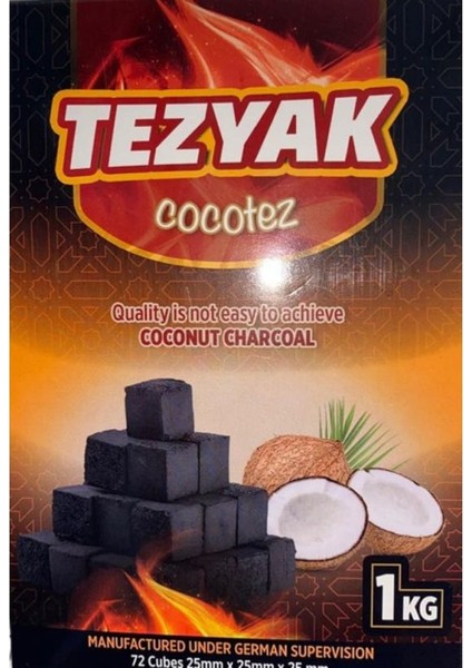 Cocotez Nargile Kömürü 1kg