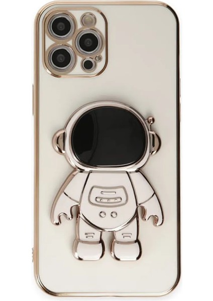 MAB Apple iPhone 13 Pro Uyumlu Astronot Standlı Kamera Lens Korumalı Telefon Kılıfı fiyatları