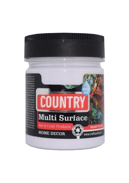 Country Multi Surface Hobi Boyası 1046 Pastel Lila 120CC