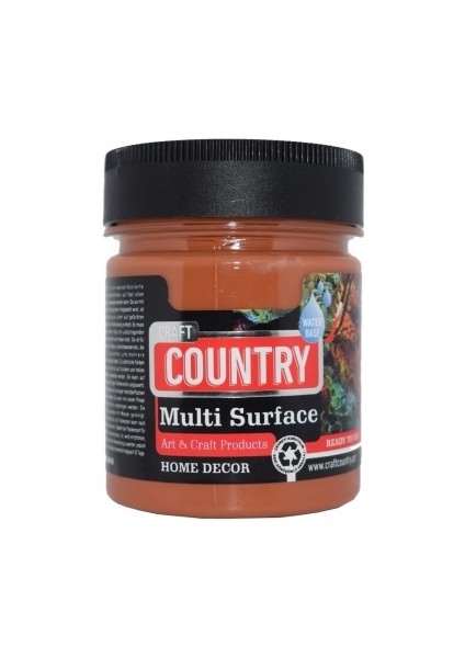 Country Multi Surface Hobi Boyası 1084 Tarçın 120CC