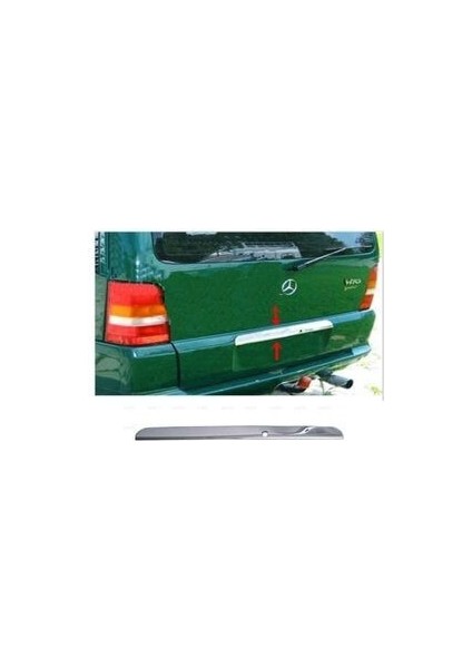 Mercedes Vito W638 Krom Bagaj Çıtası 1999-2004 P. Çelik