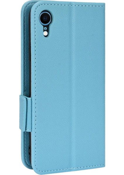Iphone Xr Için Kılıf Manyetik Kart Yuvaları Tutucu Yan Toka Cüzdan Pu Deri (Yurt Dışından) modelleri