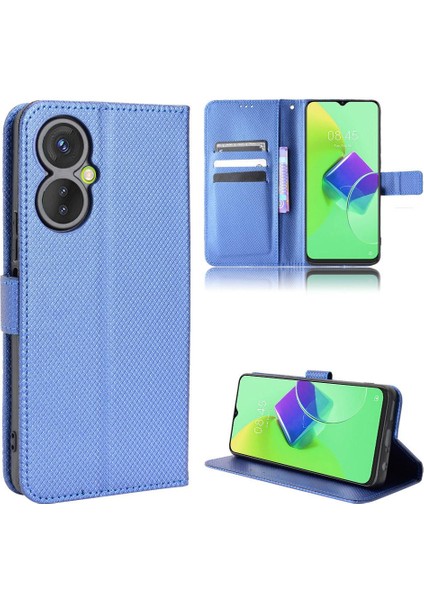 Tecno Spark 9 Pro Kapak Kart Tutucu Kickstand Manyetik Cüzdan Için Kılıf (Yurt Dışından) modelleri