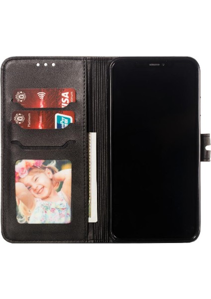 Iphone Xs Max Kabartmalı Manyetik Kapatma Kart Tutucu Için Cüzdan Durumda Tüm (Yurt Dışından) fırsatları