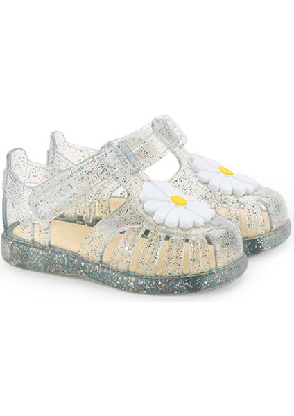 Çocuk Cırtlı Sandalet S10322 Tobby Gloss Flor