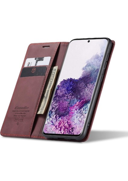 Samsung Galaxy S20 Ultra Flip Folio Kitap Için Flip Case Vintage Pu Deri (Yurt Dışından) indirimleri