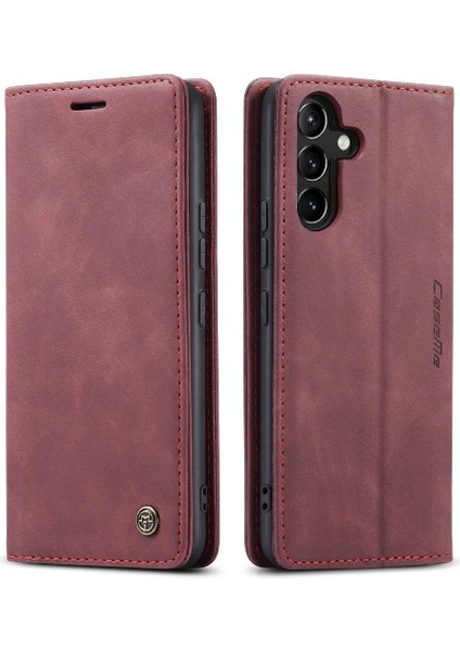 Samsung Galaxy A54 5g Için Flip Case Kart Yuvası Kickstand Vintage Pu (Yurt Dışından)
