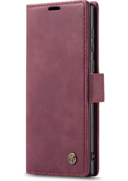 Samsung Galaxy S23 Ultra Kılıf Için Flip Case Kart Yuvası Kickstand Flip Folio (Yurt Dışından) modelleri