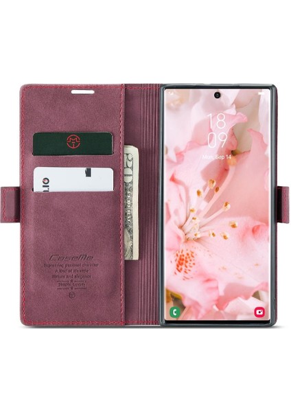 Samsung Galaxy S23 Ultra Kılıf Için Flip Case Kart Yuvası Kickstand Flip Folio (Yurt Dışından) fırsatları