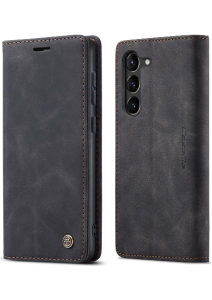 Samsung Galaxy S23 Vintage Pu Deri Cüzdan Manyetik Kılıf Için Flip Case (Yurt Dışından) modelleri