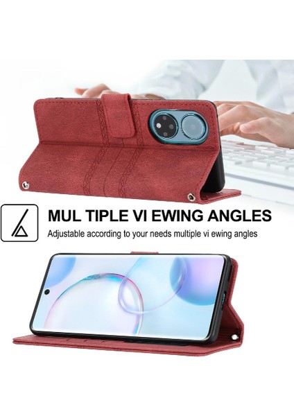 Onur Için Flip Case 50 Pro Cüzdan Kılıf Darbeye Koruyucu Pu Deri (Yurt Dışından) fırsatları