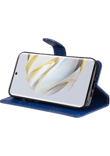 SZY Market Huawei Nova 10 Için Flip Case Klasik Düz Renk Iş Cüzdan Telefon (Yurt Dışından)