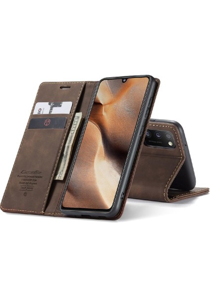 Samsung Galaxy Için Flip Case Folio Flip Folio Kitap Vintage Pu Deri Cüzdan (Yurt Dışından)