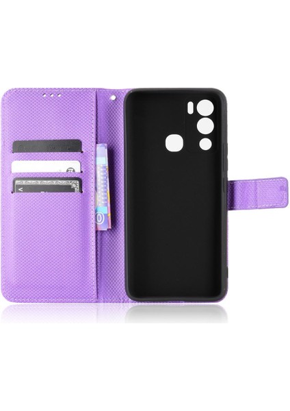 Infinix Sıcak 12I Kickstand Kapak Manyetik Cüzdan Kart Tutucu Için Kılıf (Yurt Dışından) fırsatları