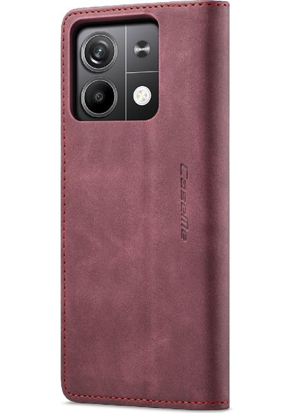 Xiaomi Redmi Not 13 Için Flip Case 5g Kılıf Kart Yuvası Kickstand Flip Folio (Yurt Dışından)