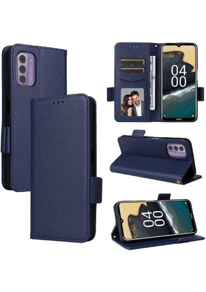 Nokia G42 5g Kart Yuvaları Tutucu Manyetik Cüzdan Yan Toka Pu (Yurt Dışından)