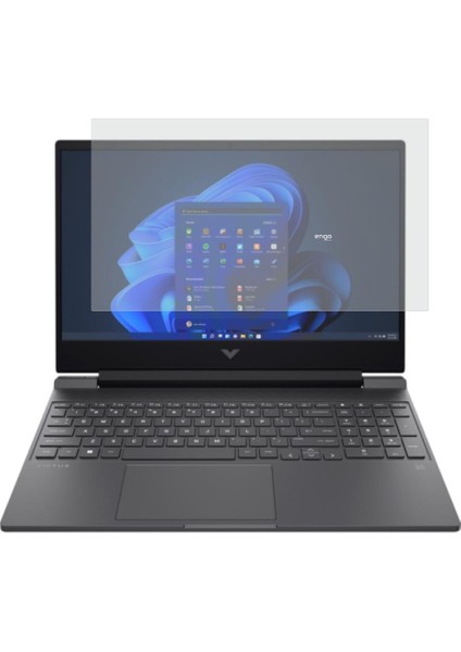Hp Victus Gaming 15-FA0011NT 15.6 Inç Mat Ekran Koruyucu Şeffaf