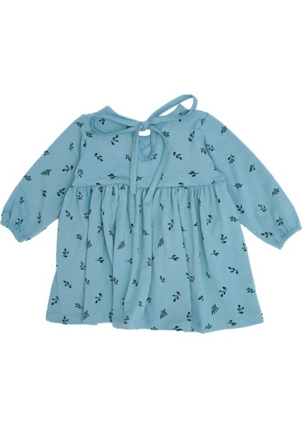 Kız Bebek Baskılı Elbise ve Toka_RG321 fiyatları