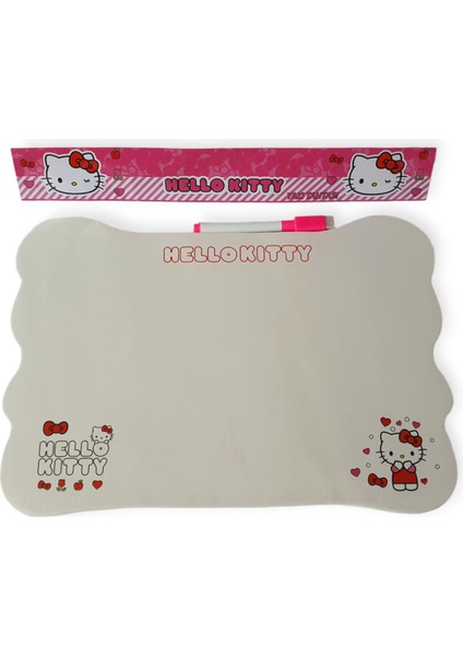 Hello Kitty Lisanlı Yazı Tahtası 23 5 cm x 33,5 cm