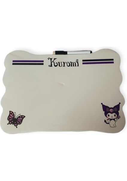 Kuromi Lisanlı Yazı Tahtası 23 5 cm x 33,5 cm
