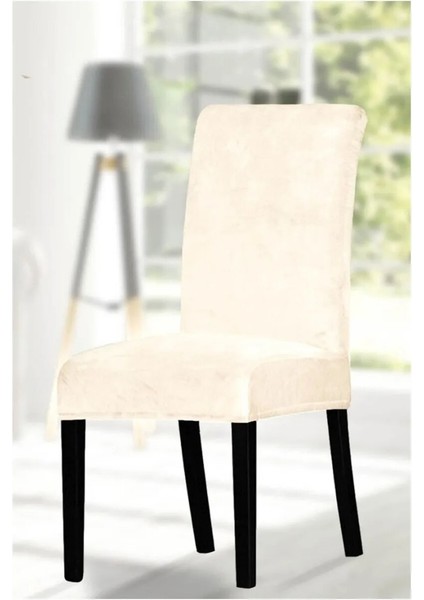 Eldost Kadife Sandalye Kılıfı , Sandalye Örtüsü, Lastikli . 1 Adet