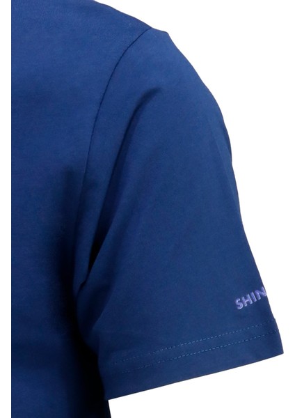 Erkek Mevsimlik Göğüs Baskılı Standart Fit 2'li Set T-Shirt