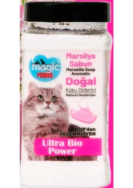 Magic Power Kedi Kumu Koku Giderici Marsilya Sabunlu 175 gr