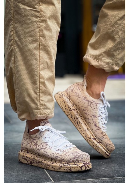 CH307 Renkli Tricot Erkek Ayakkabı Kum Splush indirimleri