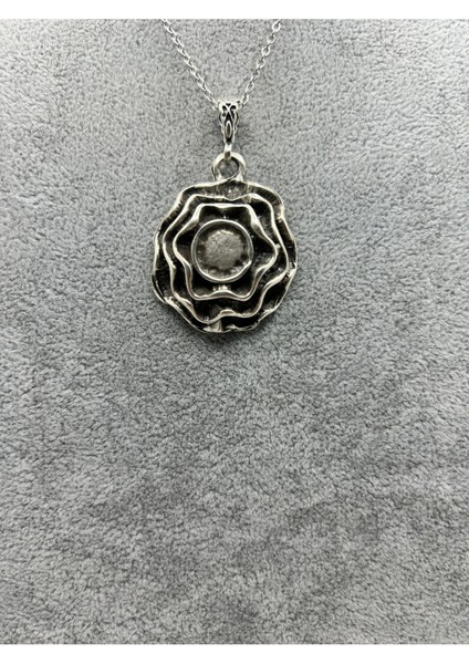 Döküm Kabartmalı Gül Kolye fiyatları