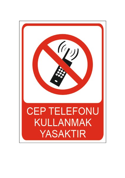Uyarı Real Reklamdayız Cep Telefonu Kullanmak Yasaktır