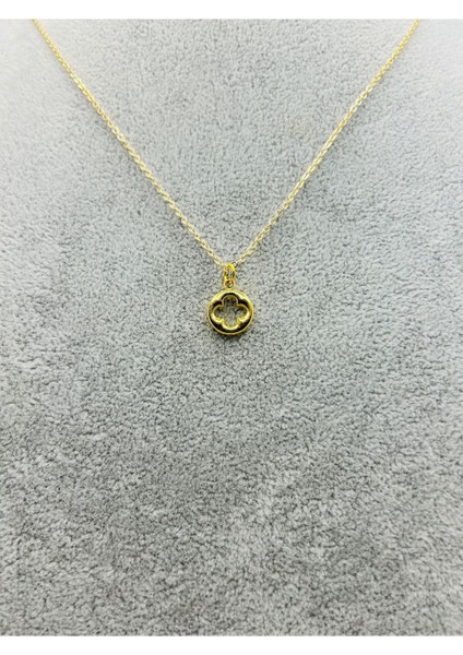 Altın Renk Yonca Kolye fiyatları