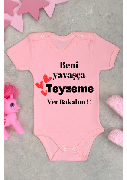Teyze Aşkı Baskılı Kruvaze Zıbın