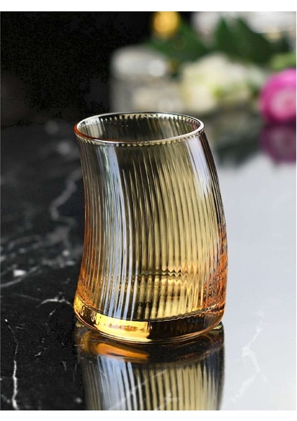 Istiridye Model Amber Kısa Meşrubat Seti 6 Lı