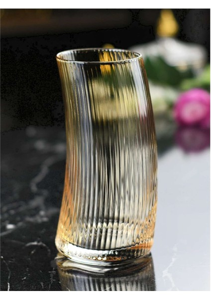 Istiridye Model Amber Uzun Meşrubat Seti 6 Lı