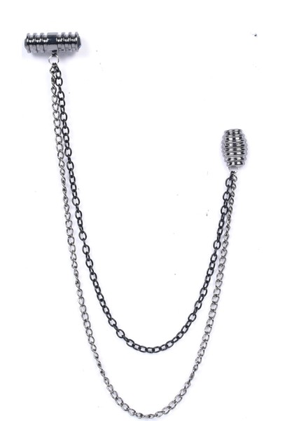 Taşlı Ceket Yaka Iğnesi Bal