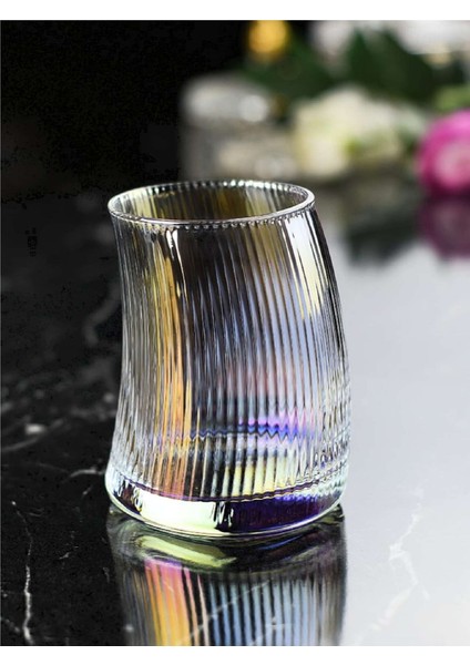 Istiridye Model Gökkuşağı Kısa Meşrubat Seti 6 Lı