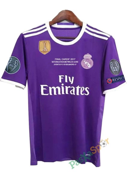 Final Cardıff 2017 Real Madrid Kısa Kolu Ronaldo Final Forması