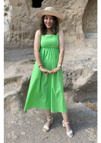 Mabelle Yeşil Elbise
